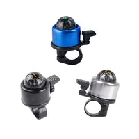 Bike Compass with Bell- Black, Blue or Silver