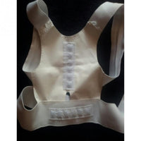 Magnetic Posture Support Brace - Unisex -White