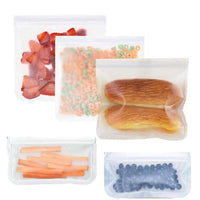 Silicone Reusable Food Storage Bags 4 Pk