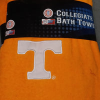 Officially Licensed Collegiate Bath Towels W/ Official College Logo