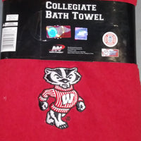 Officially Licensed Collegiate Bath Towels W/ Official College Logo