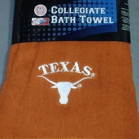 Officially Licensed Collegiate Bath Towels W/ Official College Logo