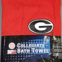 Officially Licensed Collegiate Bath Towels W/ Official College Logo