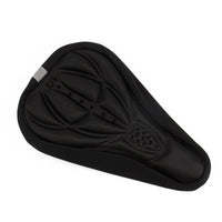 3D Gel Padded Bike Seat Cover - Black, Blue, Orange or Red