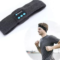 Bluetooth Stretch Head Wrap - Black or Grey