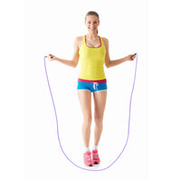Adjustable Counting Fitness Jump Rope-Yellow