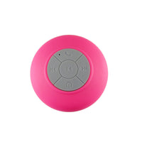 Large Bluetooth Waterproof Shower Speaker- Blue, Pink, Yellow, Black, White or Green