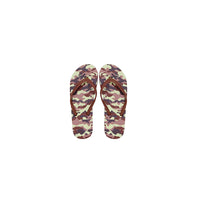 Men's Camo Flip Flops Beach Sandals- Gray, Blue, Green, or Brown