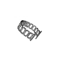Crystal Stainless Steel Replacement Band for Apple Watch Series 1, 2, & 3