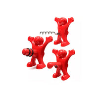 Naughty Party People 3-Piece Wine and Beer Corkscrew, Stopper and Opener Set