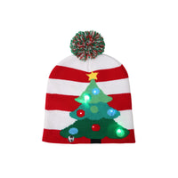Light-Up Holiday Beanies Christmas Lights Hat