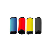 Neoprene Luggage Handle Wrap Grips - 2 Pack - Black, Blue, Red or Yellow