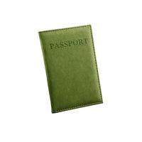 Faux Leather Passport Protector