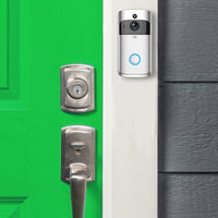 Smart Wireless Doorbell HD 720P WIFI Wireless Video Doorbell - Silver or Black