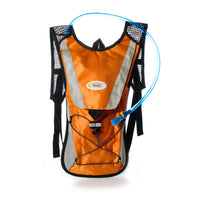 Sport Force Multi Function Hydration Backpack - Black, Red, Orange, Green or Blue