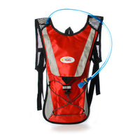 Sport Force Multi Function Hydration Backpack - Black, Red, Orange, Green or Blue