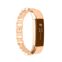 Compatible Fitbit Alta Stainless Bands - Gun Metal, Black, Gold and Rosegold