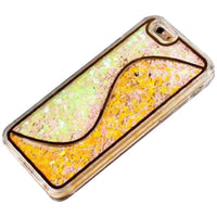 Liquid Glitter S Design Phone Case for iPhone 5/5S/6/6S/6+ - Green, Red , Gold, Pink or Purple
