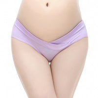 Seamless Stretch Maternity Panties - Pink, Black, or Purple