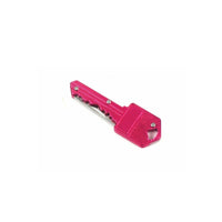 Stainless Steel Folding Pocket Knife Key-Black, Blue or Pink
