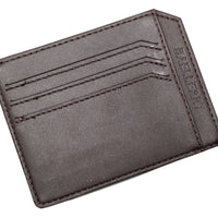 Ultra Slim RFID Blocking Credit Card Holder - Black or Brown