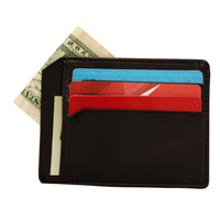 Ultra Slim RFID Blocking Credit Card Holder - Black or Brown