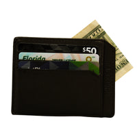 Ultra Slim RFID Blocking Credit Card Holder - Black or Brown