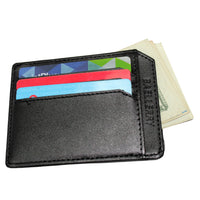 Ultra Slim RFID Blocking Credit Card Holder - Black or Brown