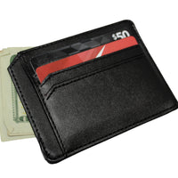 Ultra Slim RFID Blocking Credit Card Holder - Black or Brown