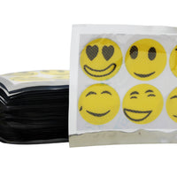 Smiling Face Mosquito Repellent Sticker - Multi Color - Pack of 30