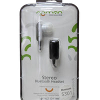 Roman S301 Stereo Bluetooth Headseat - Black, Green, Red, White and Yellow