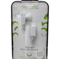 Roman S301 Stereo Bluetooth Headseat - Black, Green, Red, White and Yellow