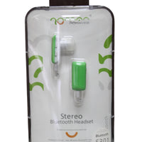 Roman S301 Stereo Bluetooth Headseat - Black, Green, Red, White and Yellow