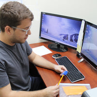 Pencil Carrying Bag w/ 12 Pencils and Sharpener