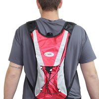 Sport Force Multi Function Hydration Backpack - Black, Red, Orange, Green or Blue