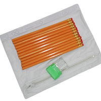 Pencil Carrying Bag w/ 12 Pencils and Sharpener