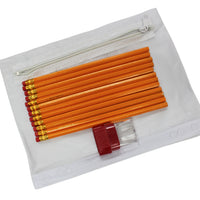 Pencil Carrying Bag w/ 12 Pencils and Sharpener