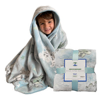 Glow in The Dark Blankets - Little Girls’ Sugar, Spice, & Everything Nice - Little Boys’ Frogs, Snails, and Puppy-Dogs’ Tails