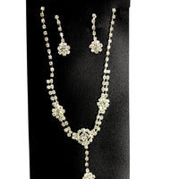 Swarovski Crystal Earring Necklace set TL3026 (Clip on)