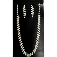 Swarovski Crystal Earring Necklace set TL3027 (Clip on)