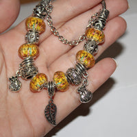 Source Force Pandora Style Charm Bracelet