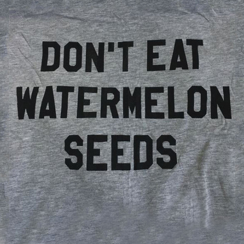 Maternity short sleeve T-Shirt "Don't Eat Watermelon Seeds"