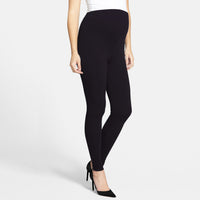 Full Length Maternity Leggings - Black, Grey, Pink, Purple or Blue