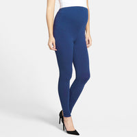 Full Length Maternity Leggings - Black, Grey, Pink, Purple or Blue