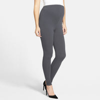 Full Length Maternity Leggings - Black, Grey, Pink, Purple or Blue