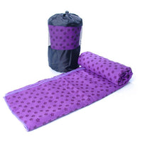 Non Skid Yoga Towel - Blue, Pink or Purple