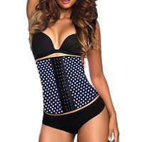 Patterned Latex Waist Trainer - Skulls, Stars or Animal Print