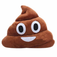 Emoji Plush Pillows - Sunglasses, Smiling Face & Laughing Tears