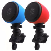 Portable Handlebar Mounted Bluetooth Speaker - Red or Blue