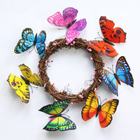 Mixed Color 3D Butterfly Magnet Fridge stickers - 12 pcs